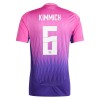Virallinen pelipaita Saksa Kimmich 6 Vieras Euro 2024 Lyhythihainen - Miesten